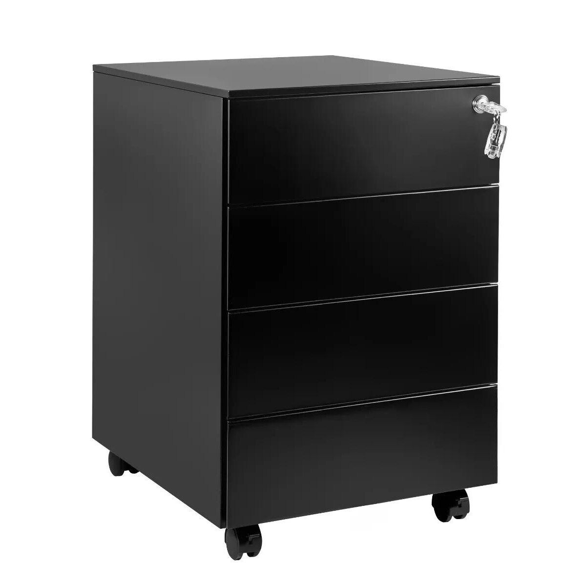 Kontenerek biurowy XD-040-4 czarny