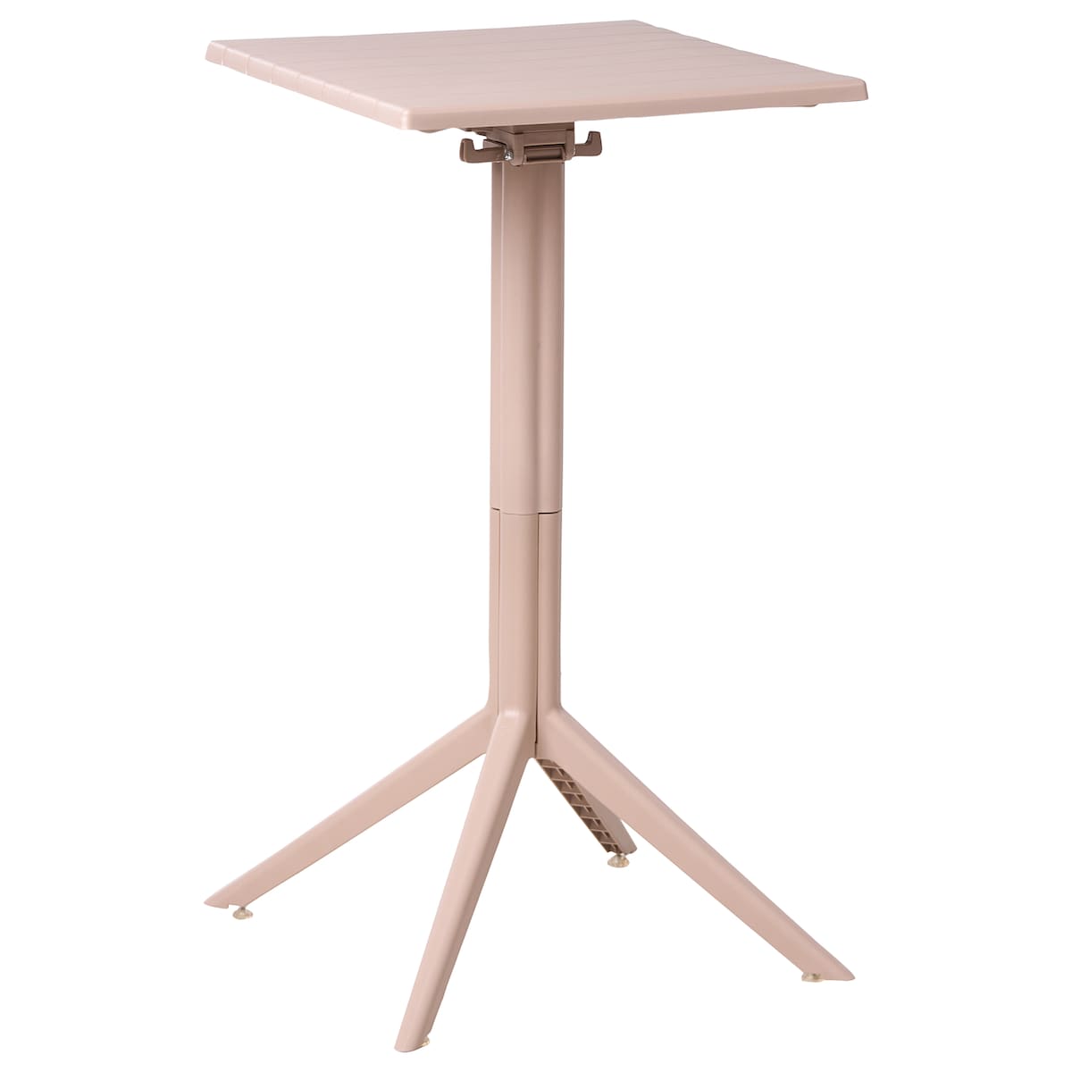 Stolik ogrodowy barowy LEMNOS 60 cm 60 cm Beżowy