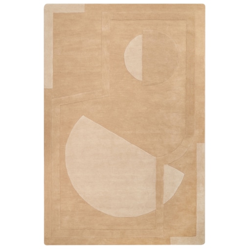 Dywan GAYA Beżowy 200 x 300 cm Wełna