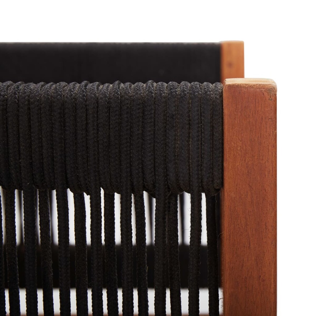 vidaXL Sofa ogrodowa, 2-osobowa, lite drewno akacjowe