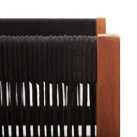 vidaXL Sofa ogrodowa, 2-osobowa, lite drewno akacjowe