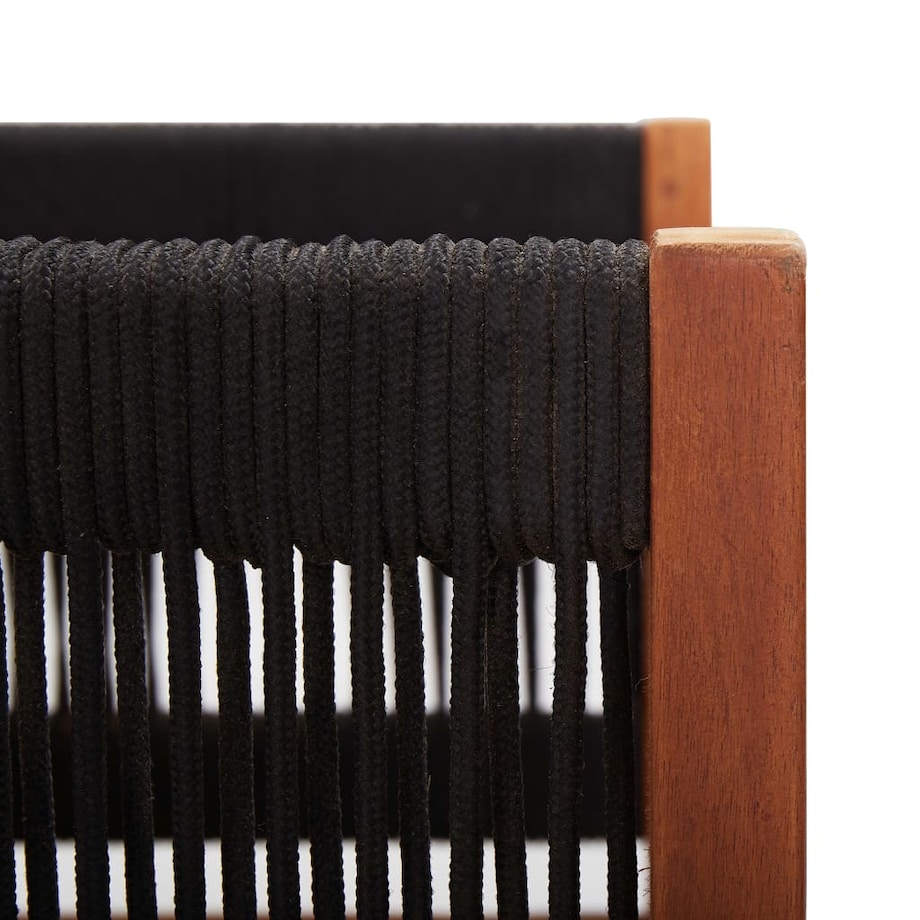 vidaXL Sofa ogrodowa, 2-osobowa, lite drewno akacjowe