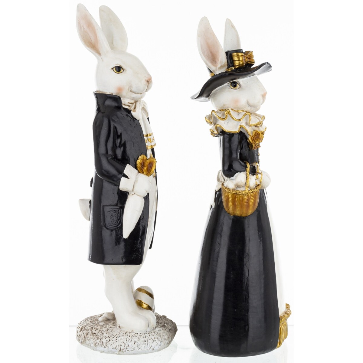 Dekoracja - brązowa kura 21x8,5x12 cm TOA