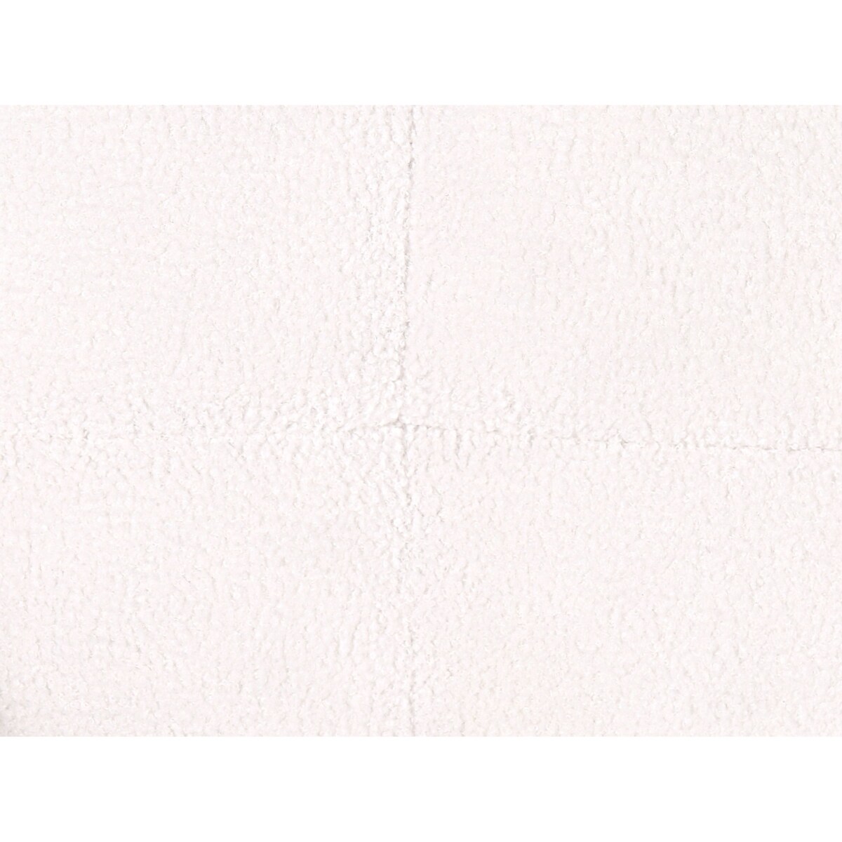 Otomana ALNES Boucle Biały