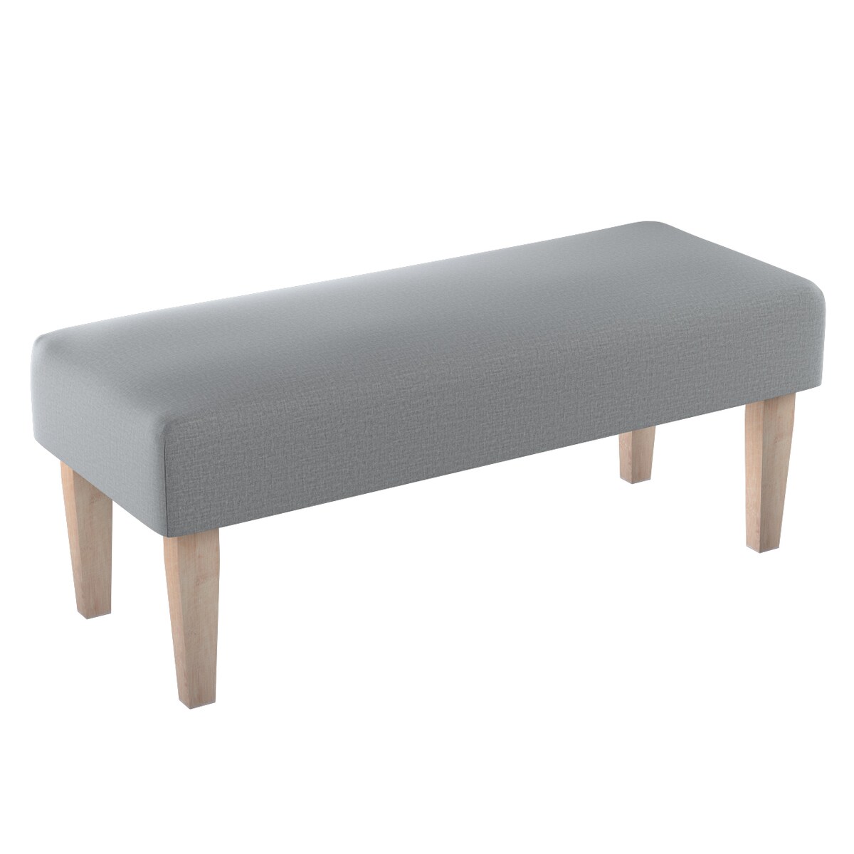 Ławka, ciemno szary welwet, 100 x 40 x 40 cm, Ingrid