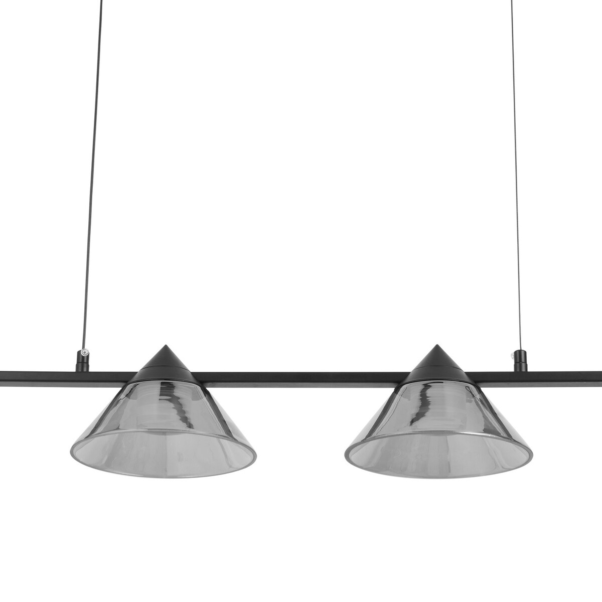 Lampa wisząca BLAKE 120 cm - LED, czarna