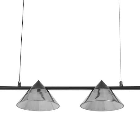 Lampa wisząca BLAKE 120 cm - LED, czarna