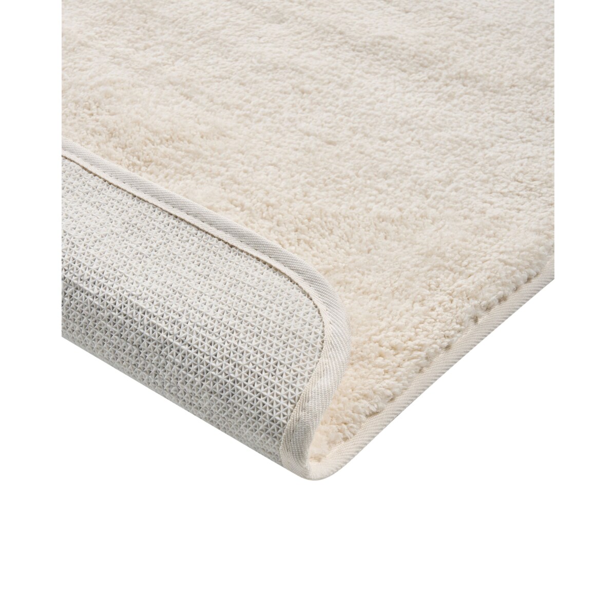 Dywanik łazienkowy URLANA Złamana biel 60 x 90 cm Mikrofibra