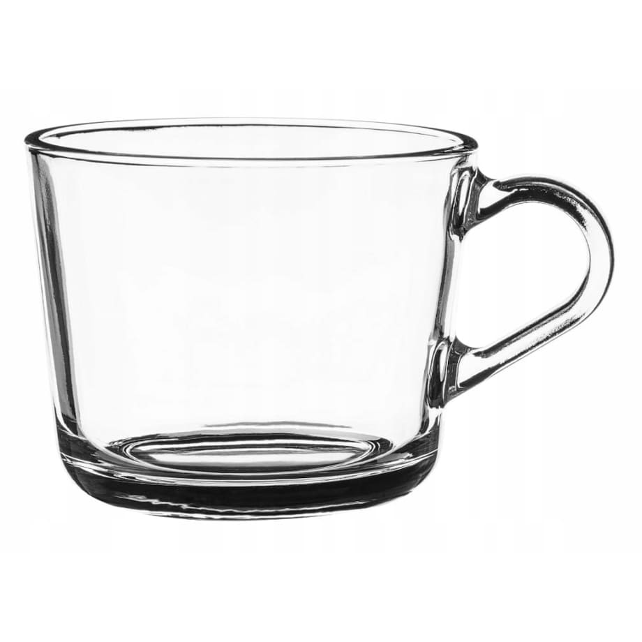 SZKLANKA 6x 270 ml komplet kubek KELLY na herbatę kawę napoje soki jadalnia