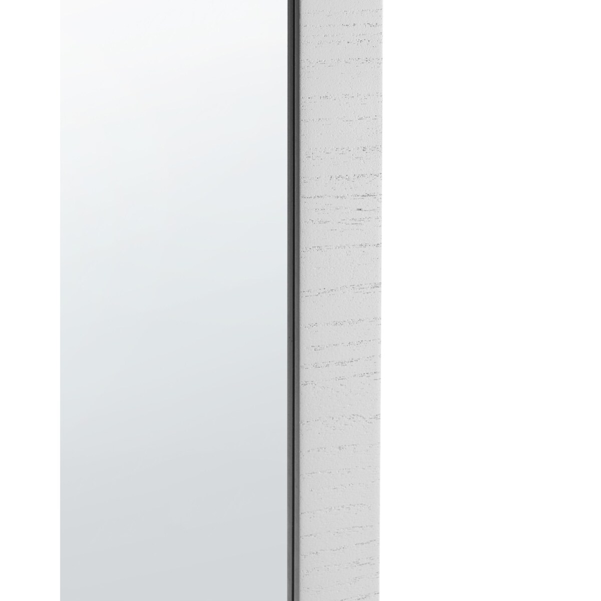 Lustro ścienne CHANU 44 cm 104 cm Srebrny