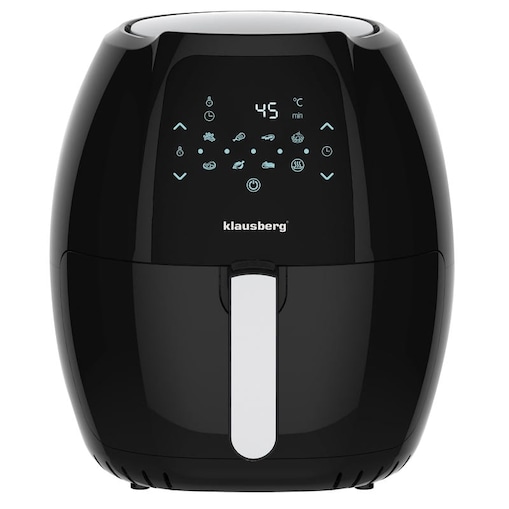 Frytownica beztłuszczowa czarna 7.7L 1800W frytkownica KLAUSBERG Air Fryer