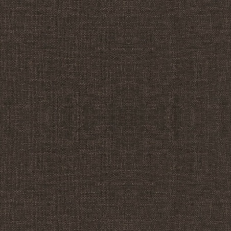 vidaXL Podnóżek z drewnianymi nóżkami, ciemnobrązowy, obity tkaniną