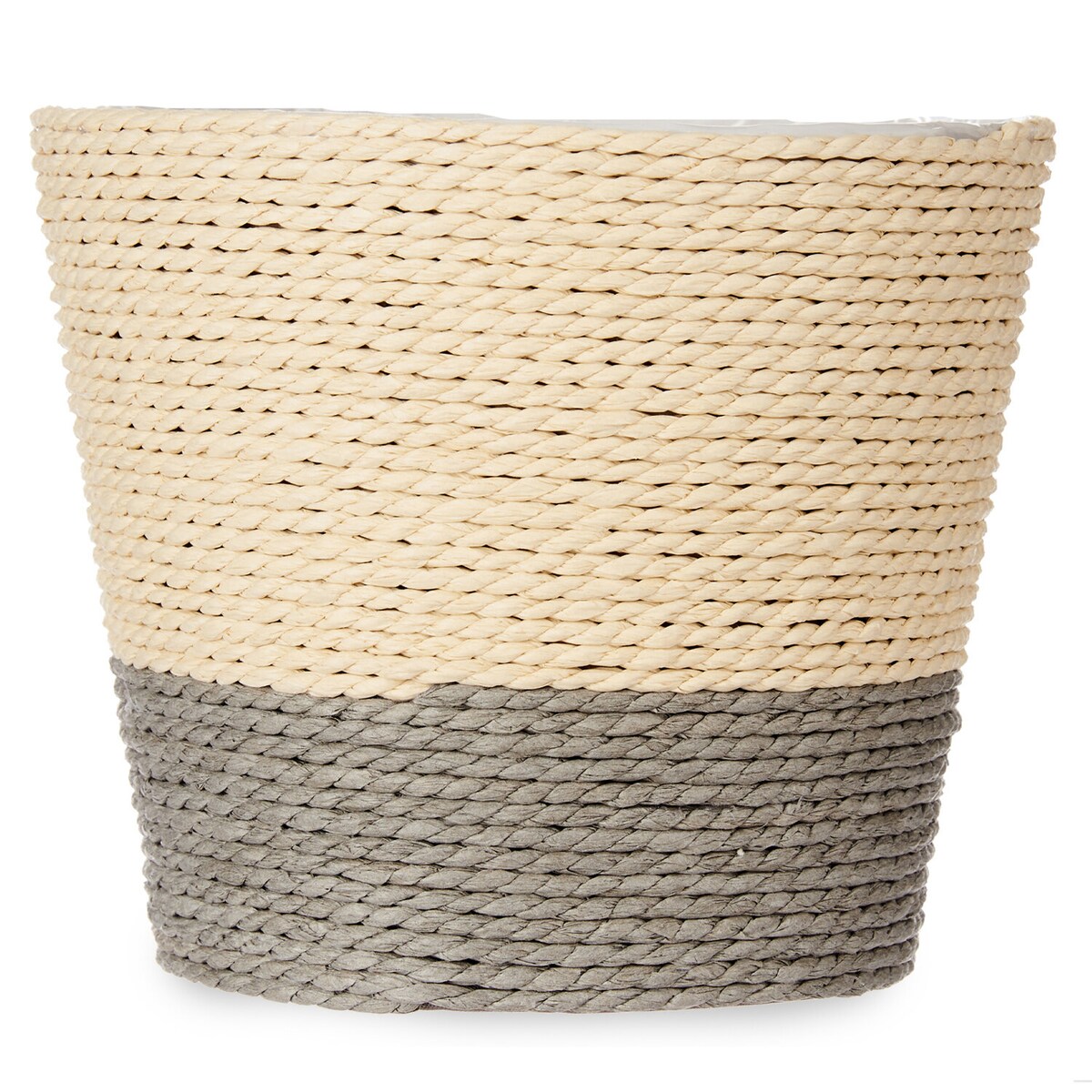 Pleciona osłonka na doniczkę, Ø 15 cm