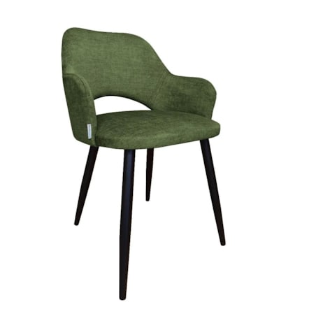 Krzesło tapicerowane NAPO VOGUE zielone