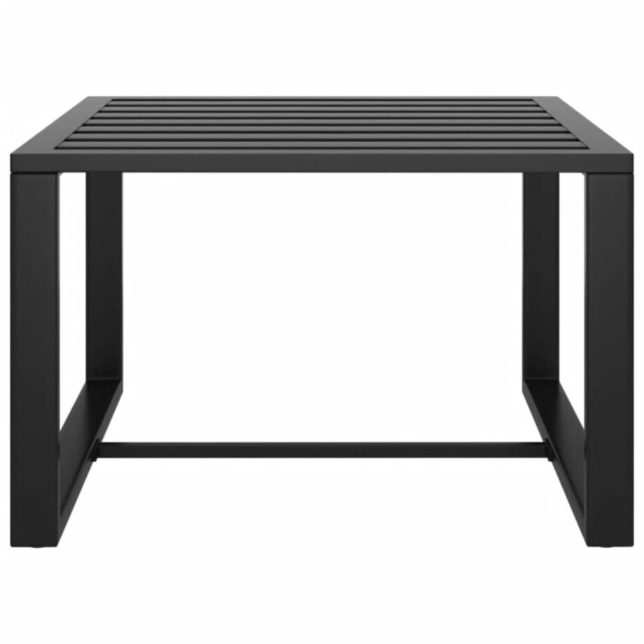 vidaXL 6-cz. zestaw mebli ogrodowych, poduszki, aluminium, antracyt