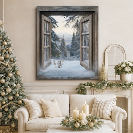 Obraz Canvas Otwarte Okno 70cm x 100cm