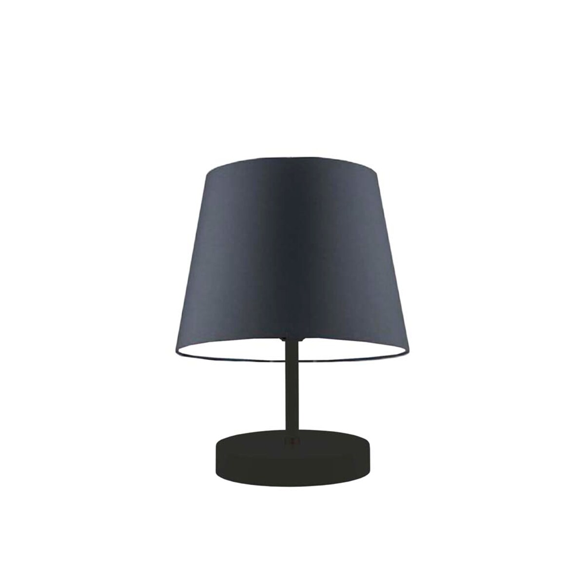 Lampka nocna na biurko lampa biurkowa LED z abażurem stożek PICOLO