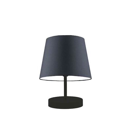 Lampka nocna na biurko lampa biurkowa LED z abażurem stożek PICOLO