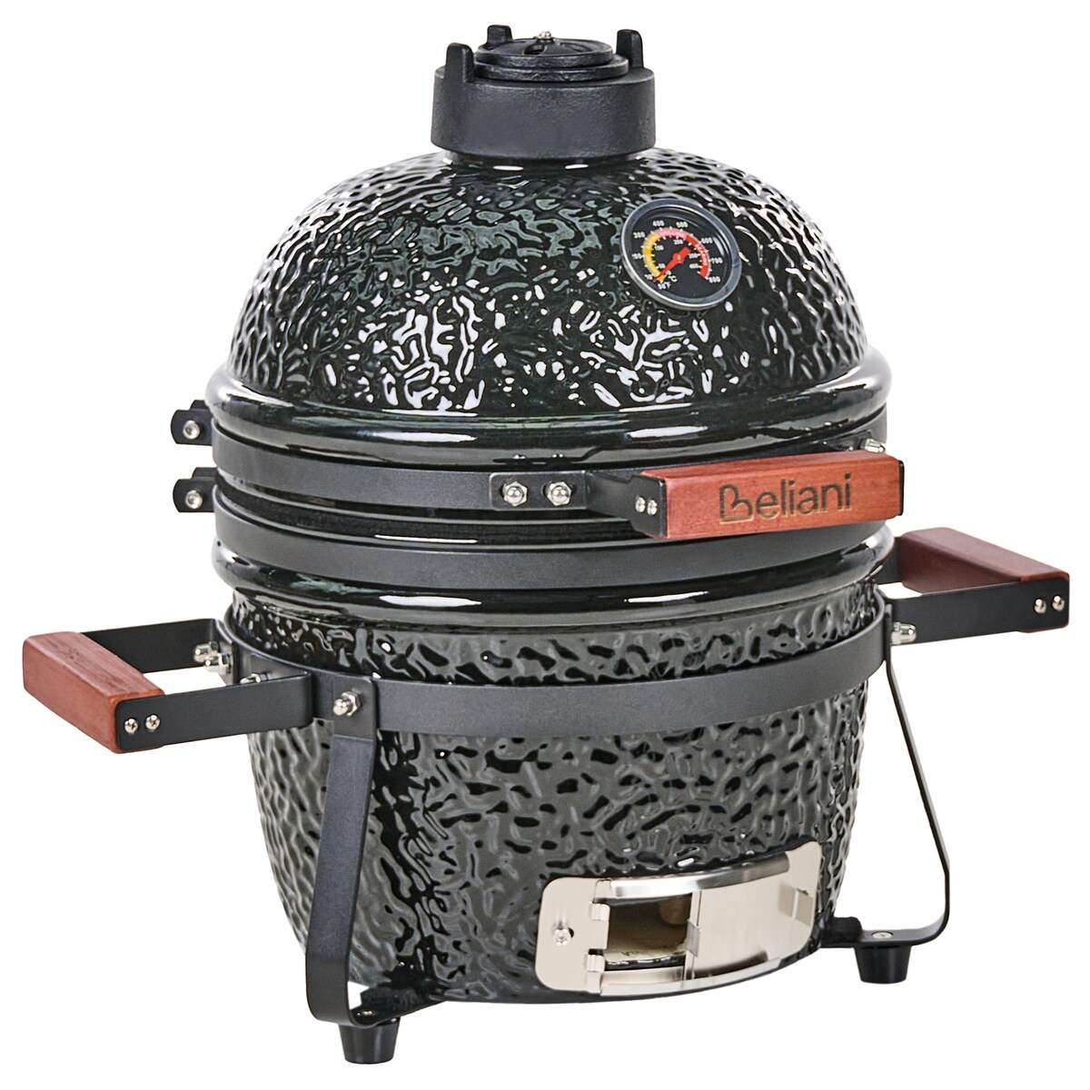 Mini grill węglowy KAMADO Ceramika Czarny