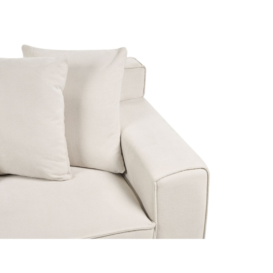 Sofa 3-osobowa złamana biel VISKAN