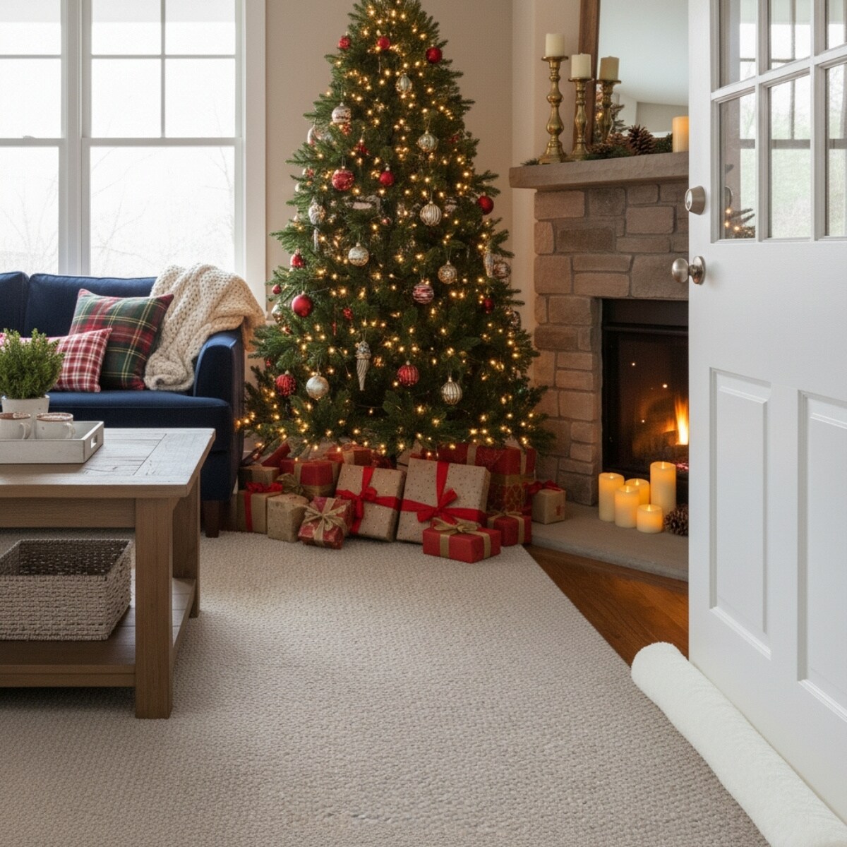 Wałek pod drzwi, osłona przed przeciagiem, 90 cm