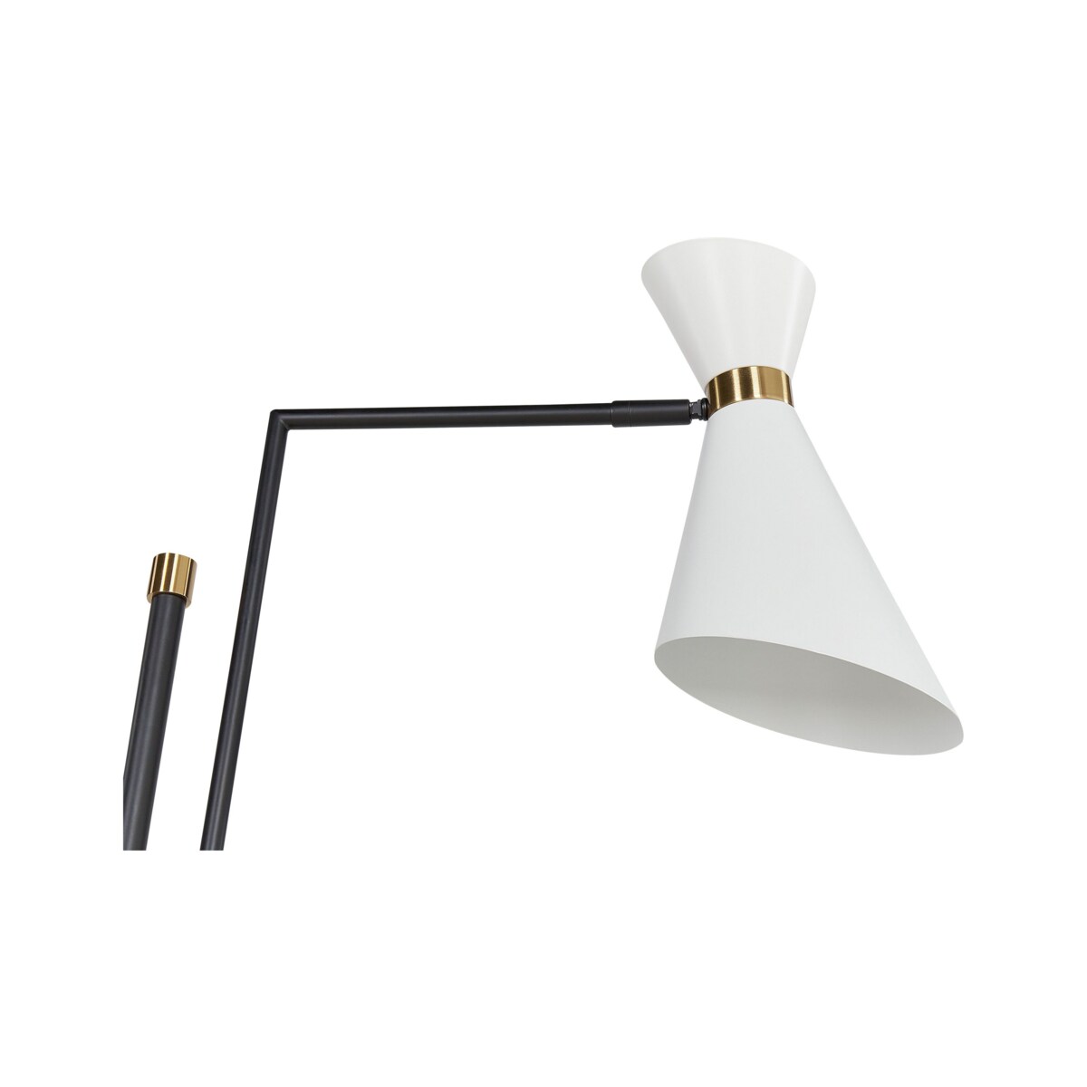 Lampa podłogowa MELAWI Metal Biały