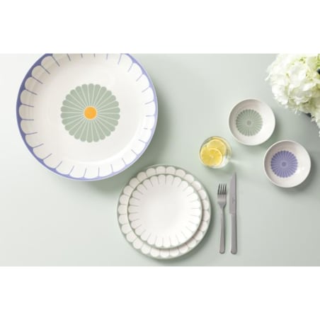Talerz obiadowy (zielony) Fleur Villeroy & Boch