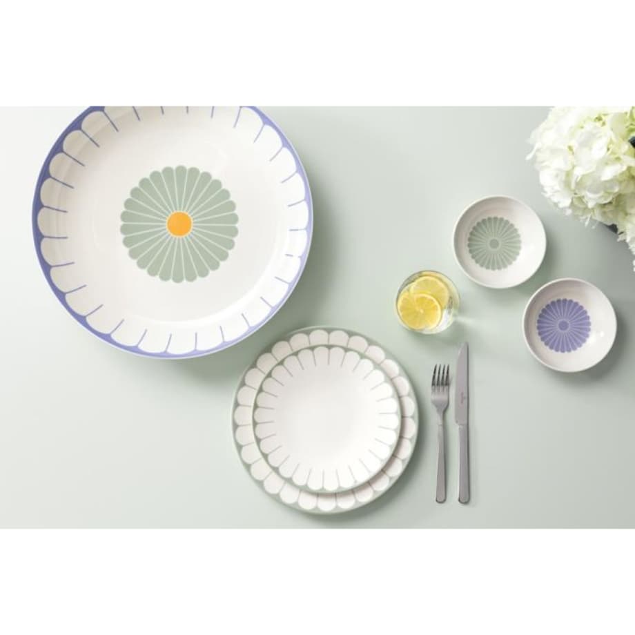 Talerz obiadowy (zielony) Fleur Villeroy & Boch