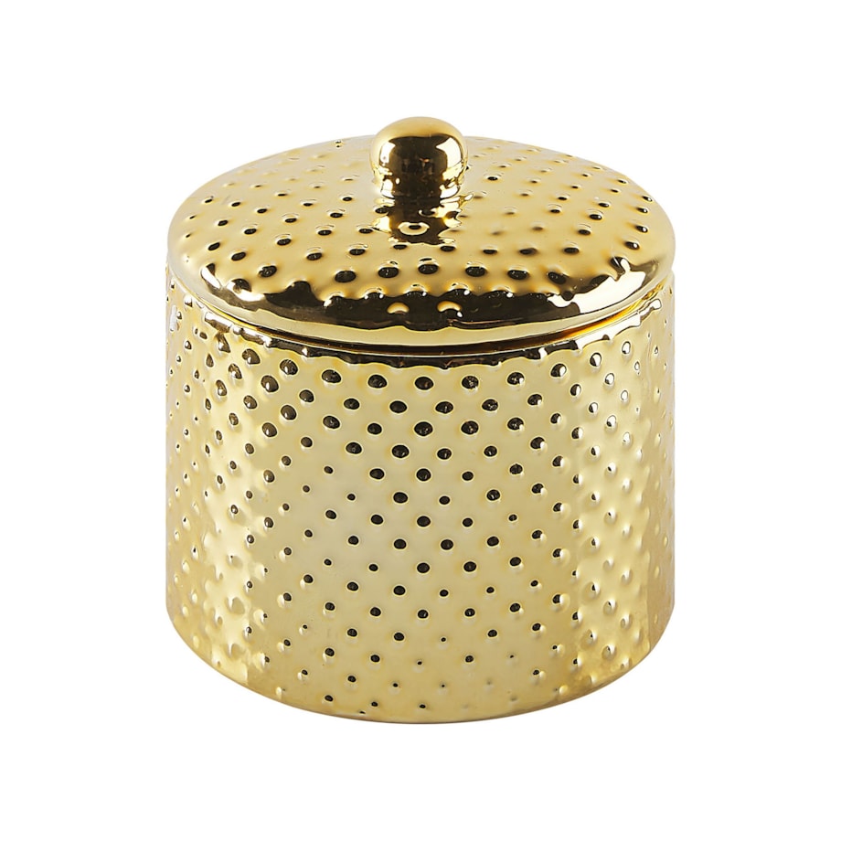 Zestaw akcesoriów łazienkowych 4 elementy CUMANA Ceramika Złoty