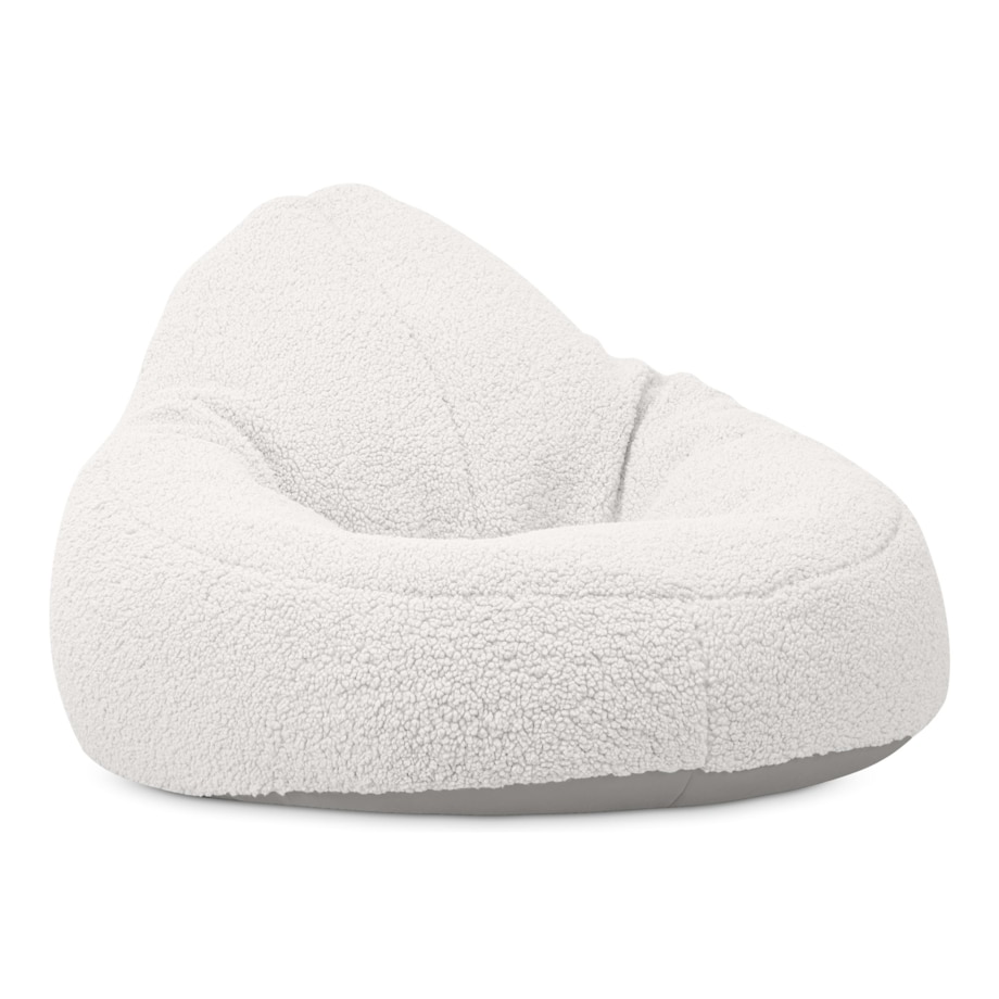 KONSIMO COSMO puf typu worek w kolorze białym