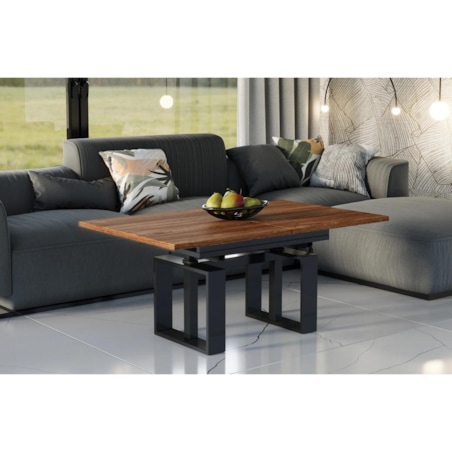 Ława rozkładana podnoszona EMPOLI 110(170)x65 dąb stirling