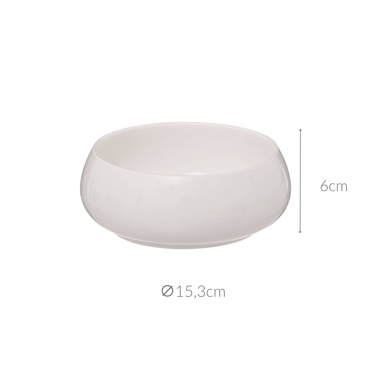 Porcelanowa misa na owoce NORA, Ø 15 cm