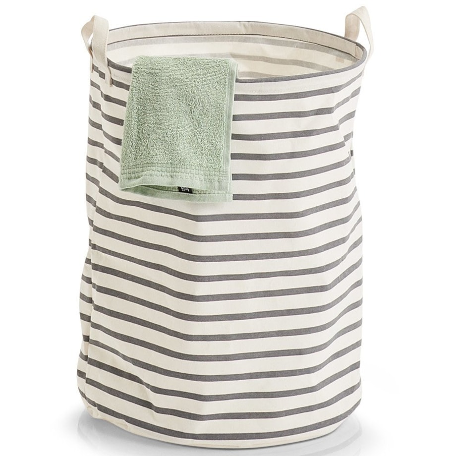 Praktyczny kosz na bieliznę, składany, dwa uchwyty do przenoszenia, ZELLER