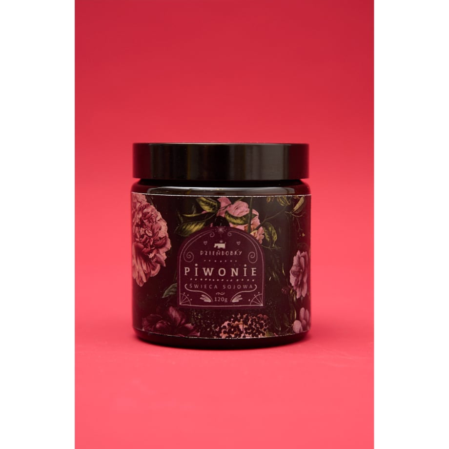 Świeca sojowa Piwonie