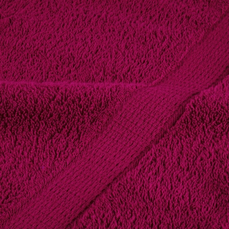 vidaXL Ręczniki premium SOLUND, 2 szt., bordowe, 100x150 cm, 600 g/cm²