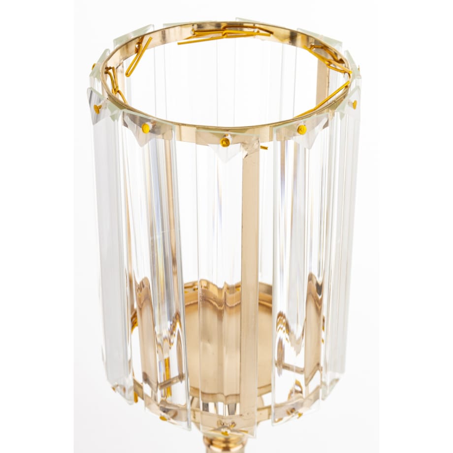 Świecznik kryształowy 32x11 cm YULI