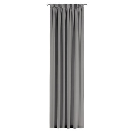Zasłona na taśmie marszczącej 1 szt. 130x245 szary