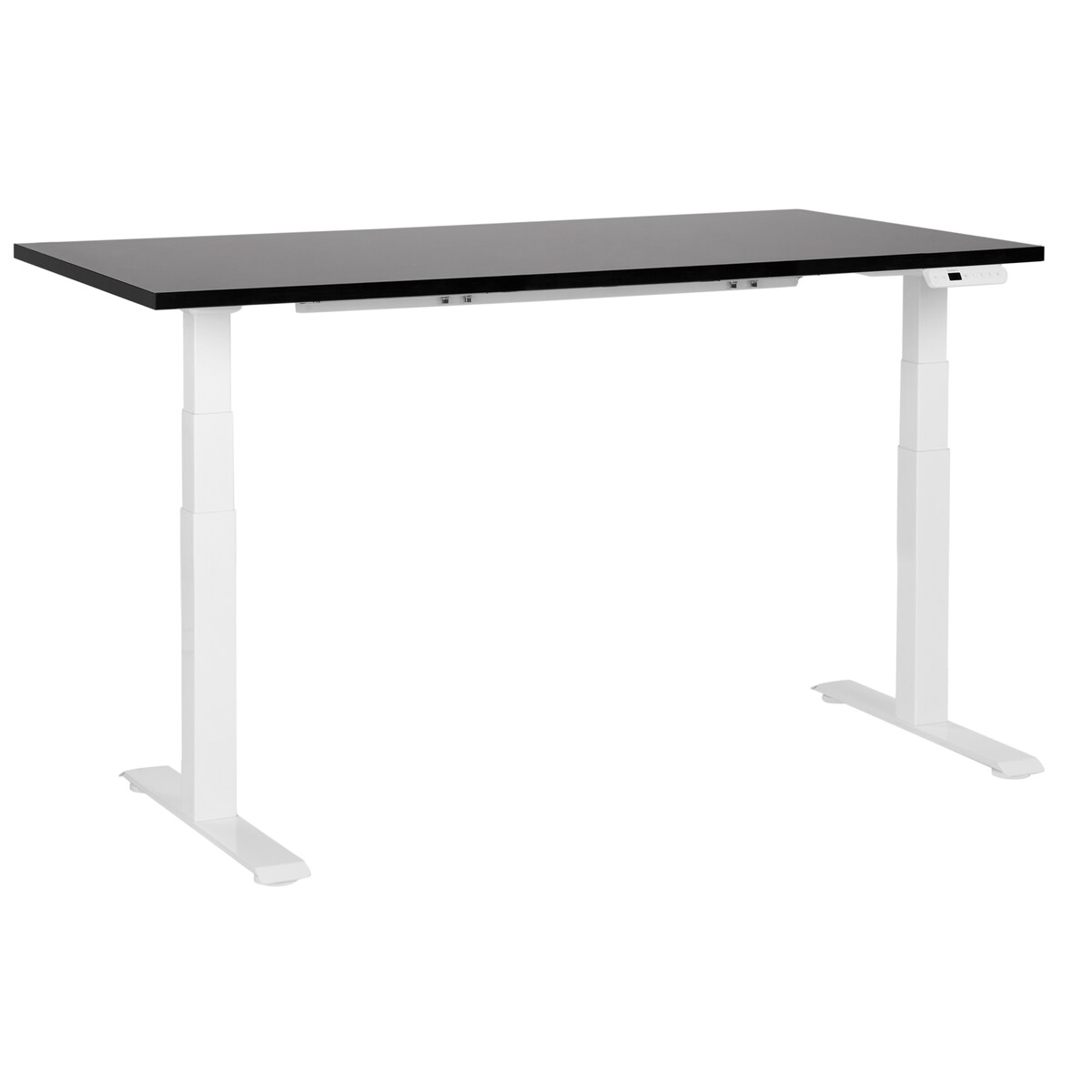 Biurko regulowane elektrycznie DESTINES Czarny/ biały 160 cm 72 cm