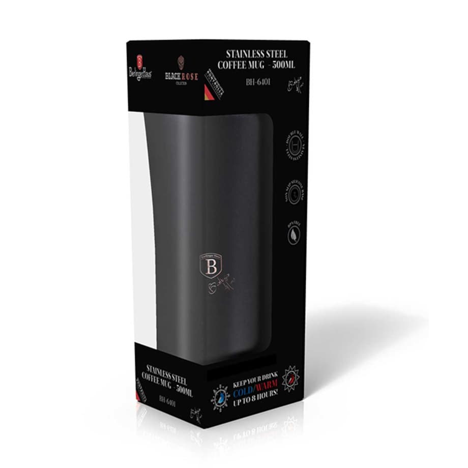 Kubek termiczny 500ml BERLINGER HAUS Black Rose
