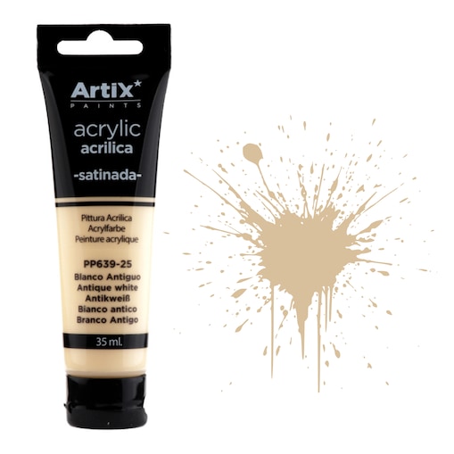 farba akrylowa antique white artix pp639-25, 35ml