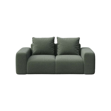 Monce Sofa 2 osobowa ciemnozielona