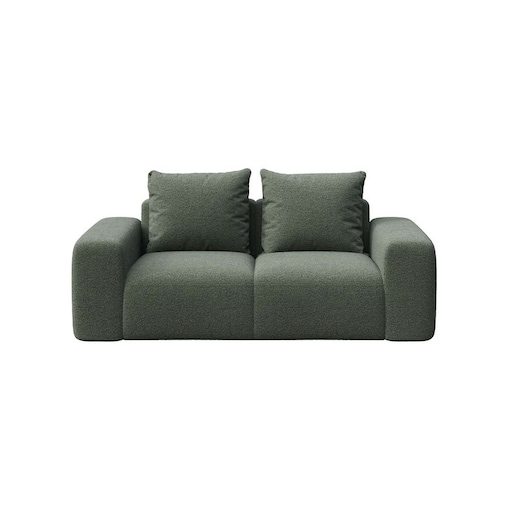 Monce Sofa 2 osobowa ciemnozielona