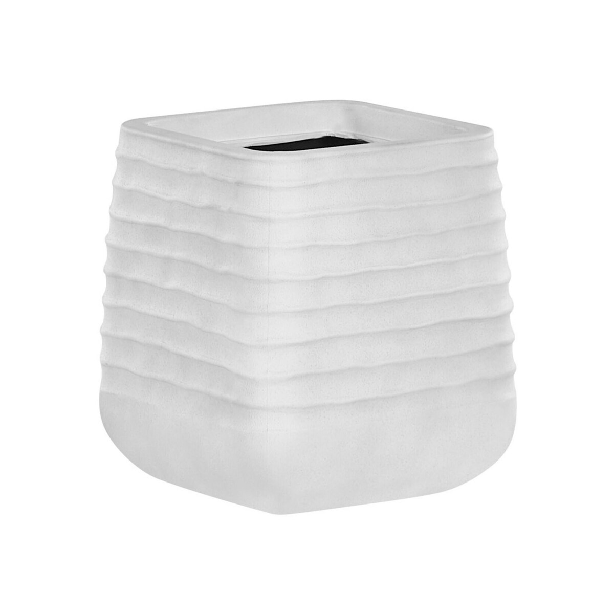 Doniczka 28 x 28 x 27 cm biała PARIKIA