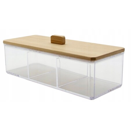 Organizer Pojemnik na Akcesoria Płatki Kosmetyczne Artykuły Higieniczne