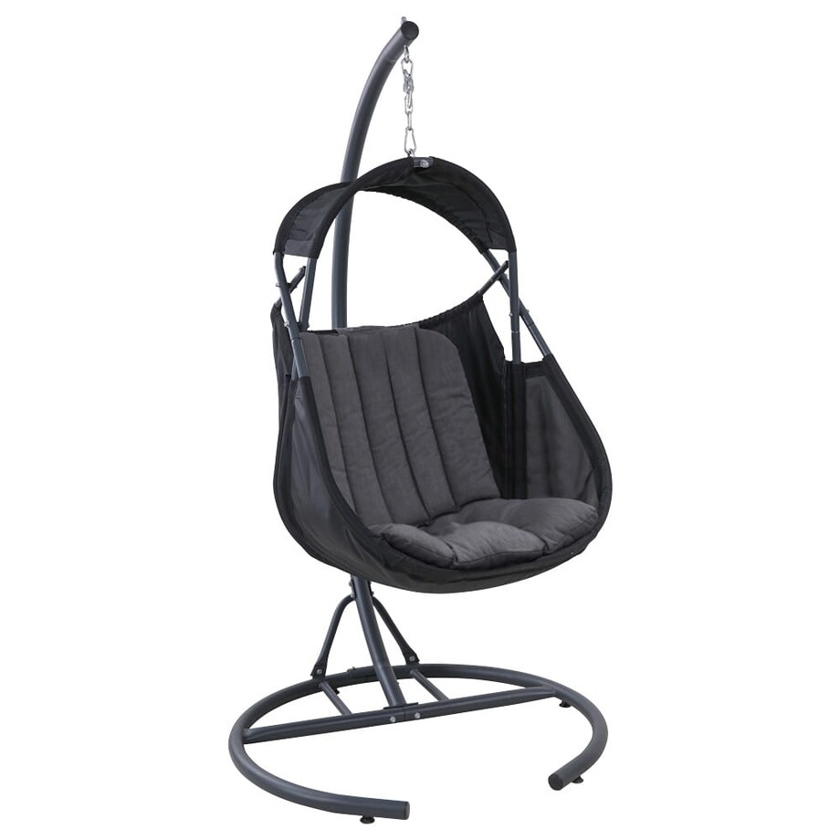 Fotel wiszący Forli ogrodowy szary 1 szt.