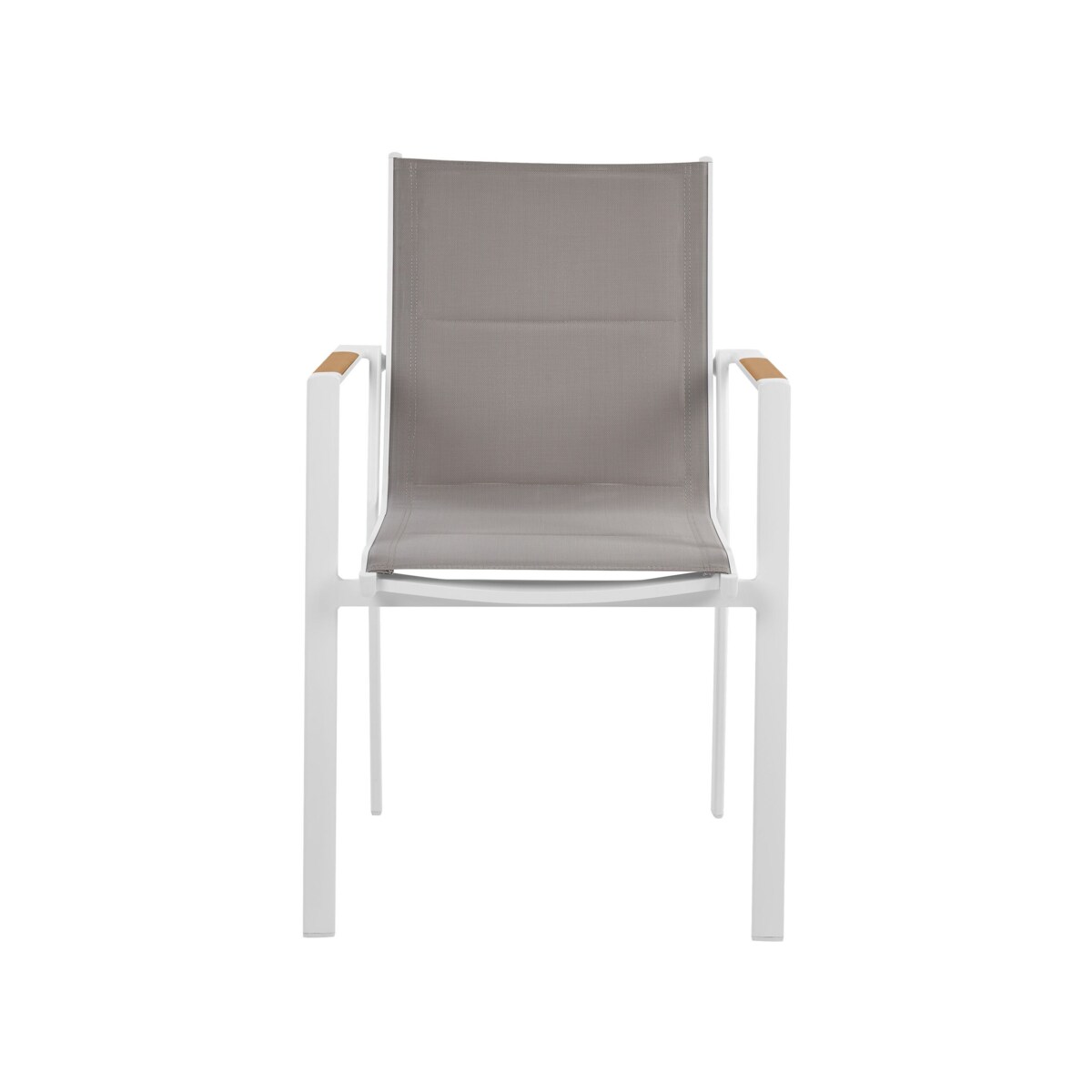 Zestaw ogrodowy dla 6 osób VALCANETTO/BUSSETO Metal Szary