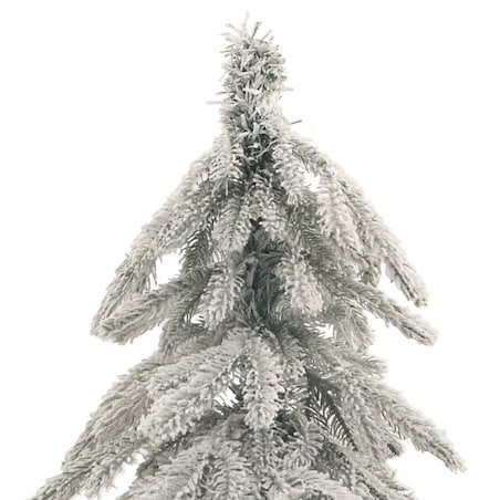 vidaXL Sztuczna choinka, ośnieżona, 210 cm
