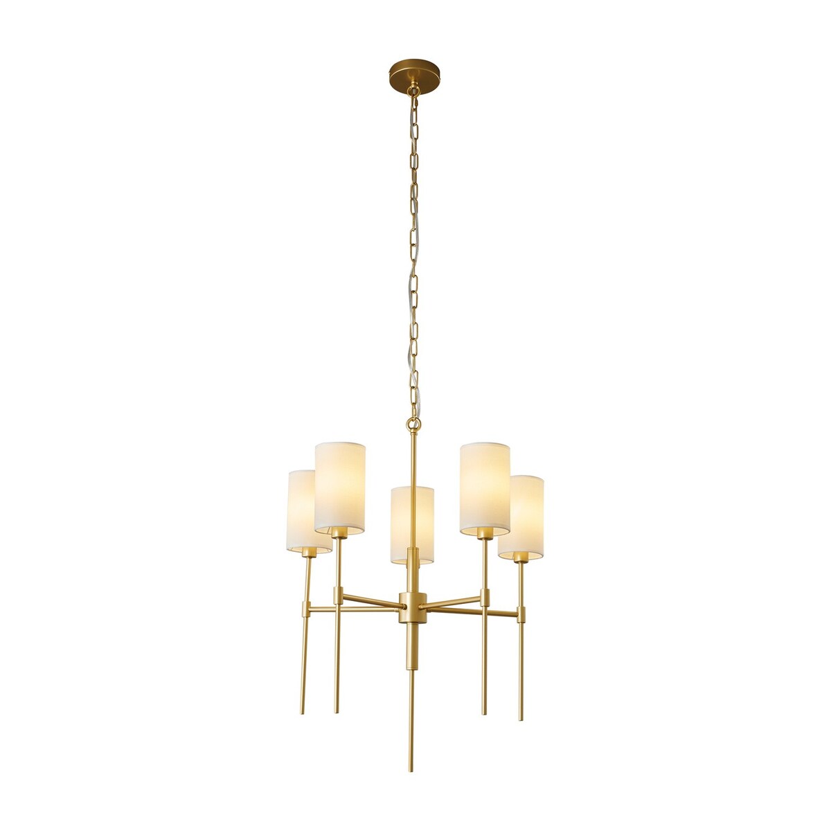 Lampa wisząca DARLING żyrandol złota 60 cm