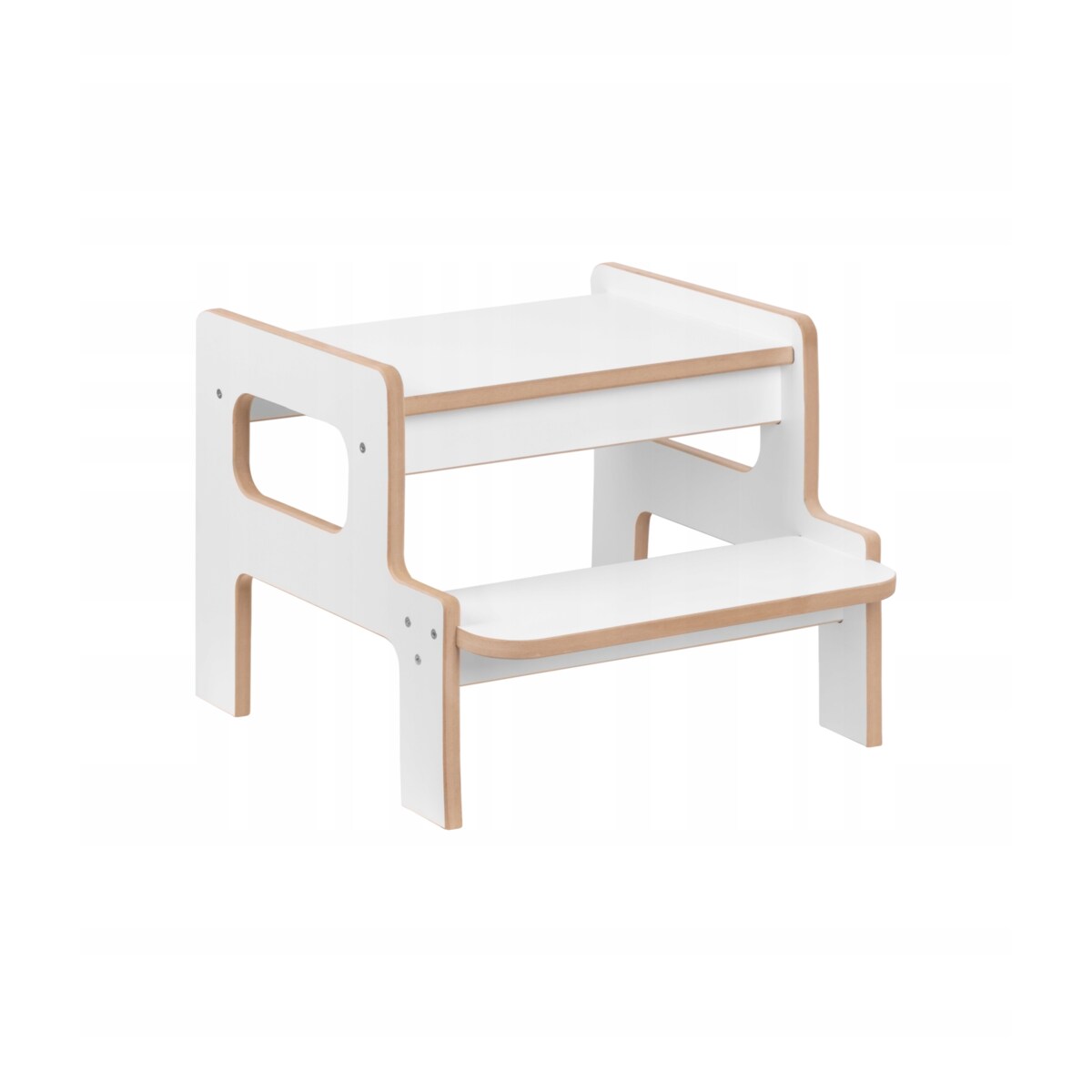 Kitchen Helper Podest Dwustopniowy CERTYFIKOWANY Schodki Dzieci Drewniany