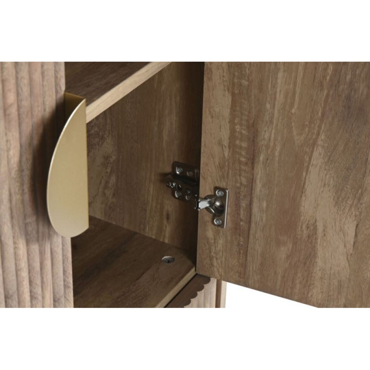 Komoda-szafa drewniana 110x60x40 cm ADOMO-II z 2 szufladami